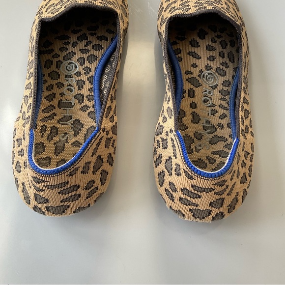Rothy’s leopard print flats. New in box. - Picture 7 of 8
